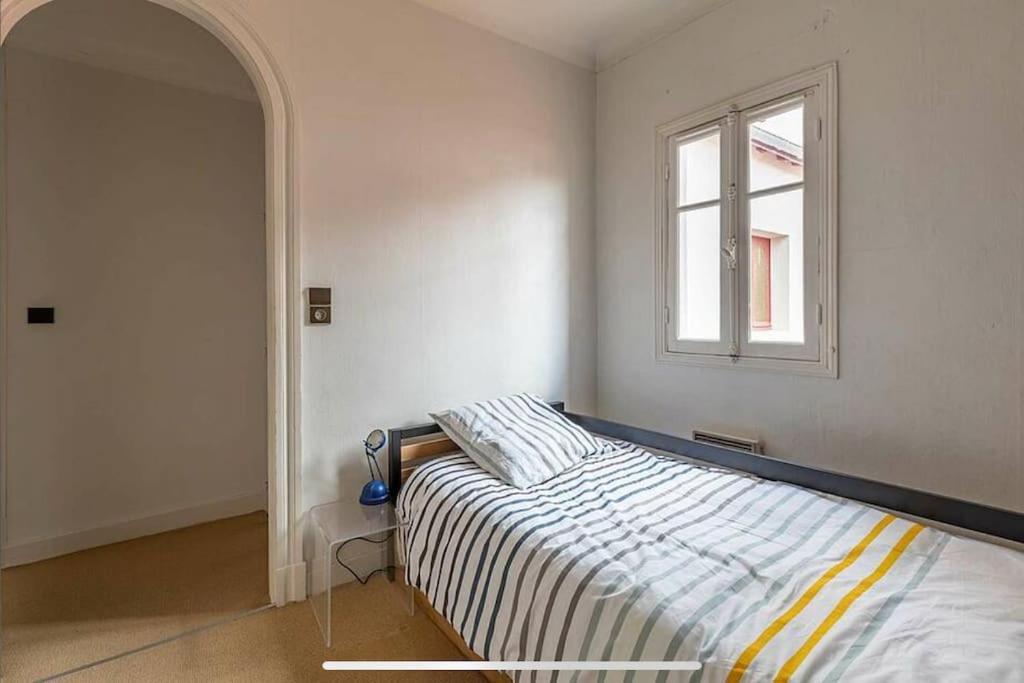 Exceptionnel 3 Pieces Art Deco En Dernier Etage Avec Garage Prive Centre Biarritz Apartman Kültér fotó