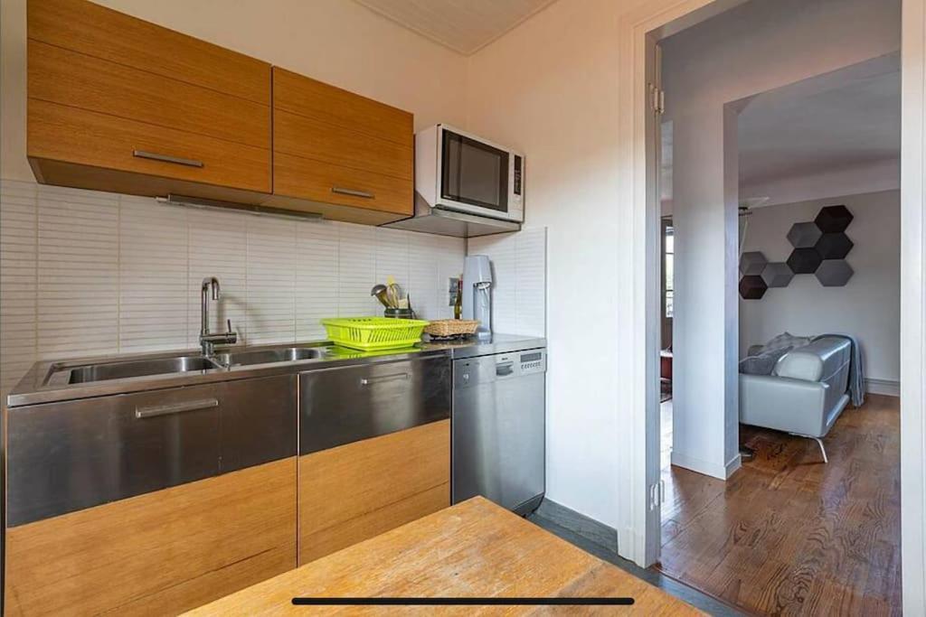Exceptionnel 3 Pieces Art Deco En Dernier Etage Avec Garage Prive Centre Biarritz Apartman Kültér fotó